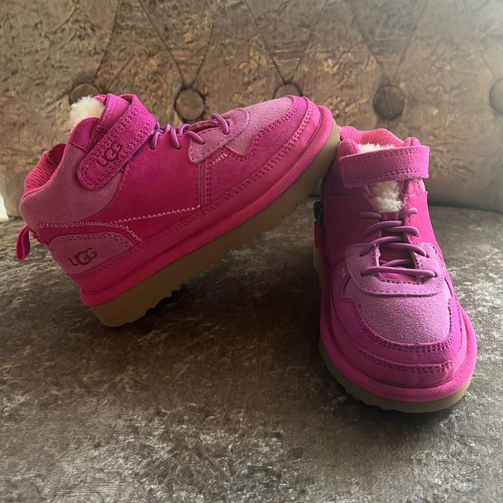 UGG Kids' Highland Hi Heritage Raspberry
